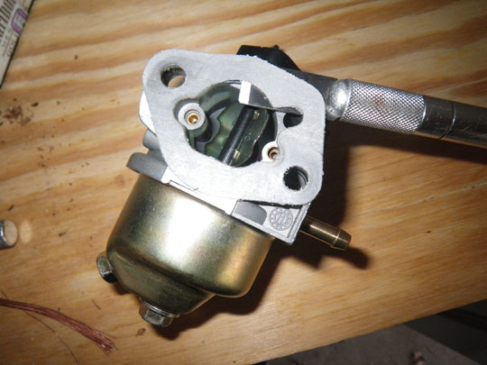 It is surging on and off a lot and. How to Clean a Generator Carburetor