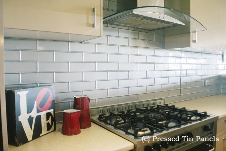 Country living editors select each product featured. Brick Kitchen Mercury Silver Splash Back
