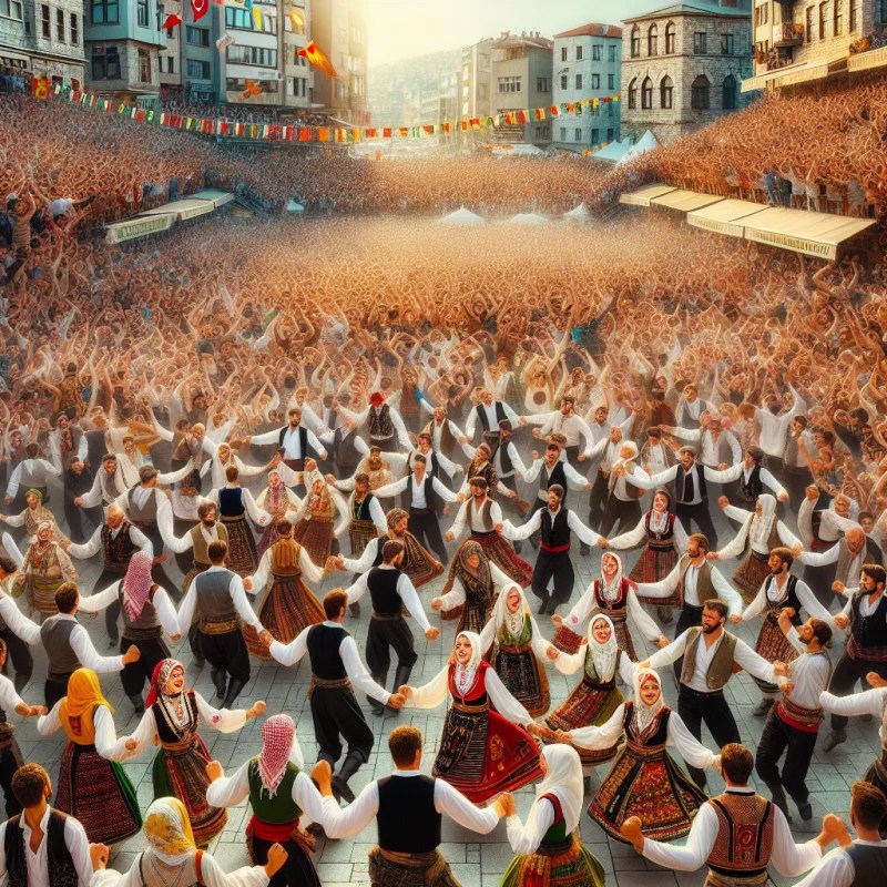 İzmir’de Balkan dansları ve müzikleriyle festival coşkusu yaşanıyor