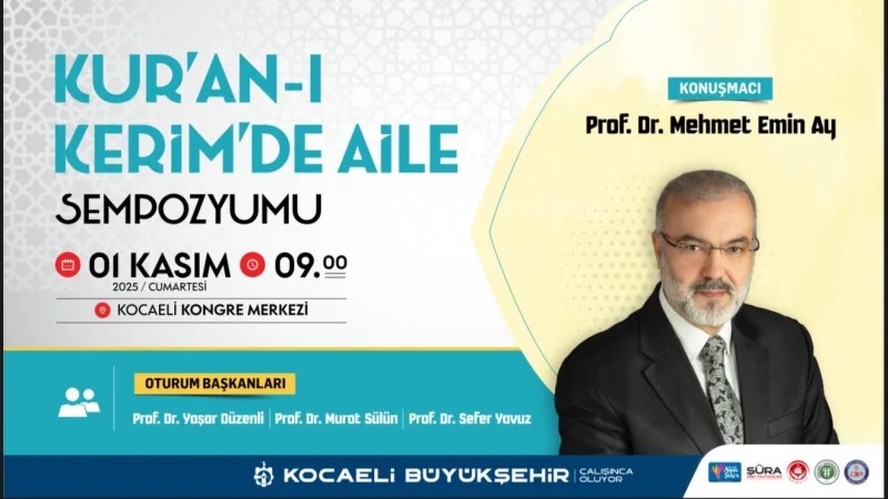 Kocaeli’de Kur’an’da Aile Sempozyumu!