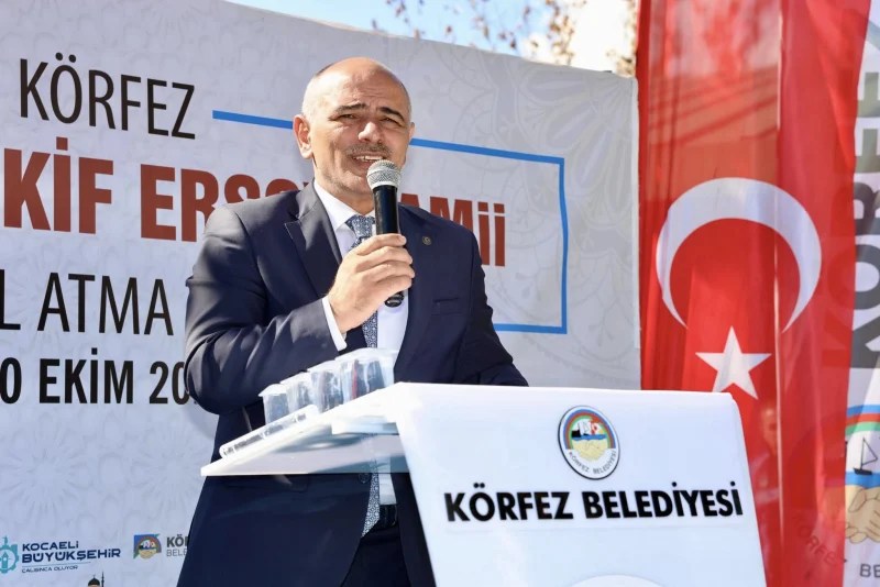 Mehmet Akif Ersoy Camii’nin temeli dualarla atıldı