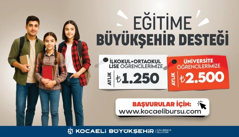 Kocaeli’de Eğitim Desteği Sonuçları Açıklanıyor!