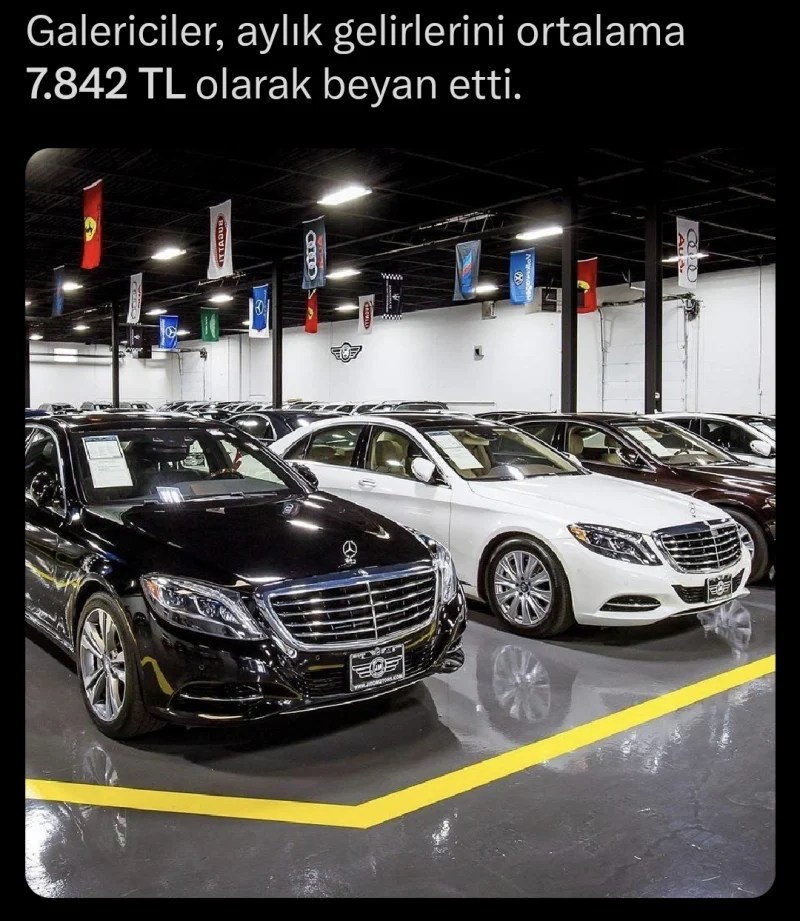 Galericilerin gelir beyanı tartışma yarattı