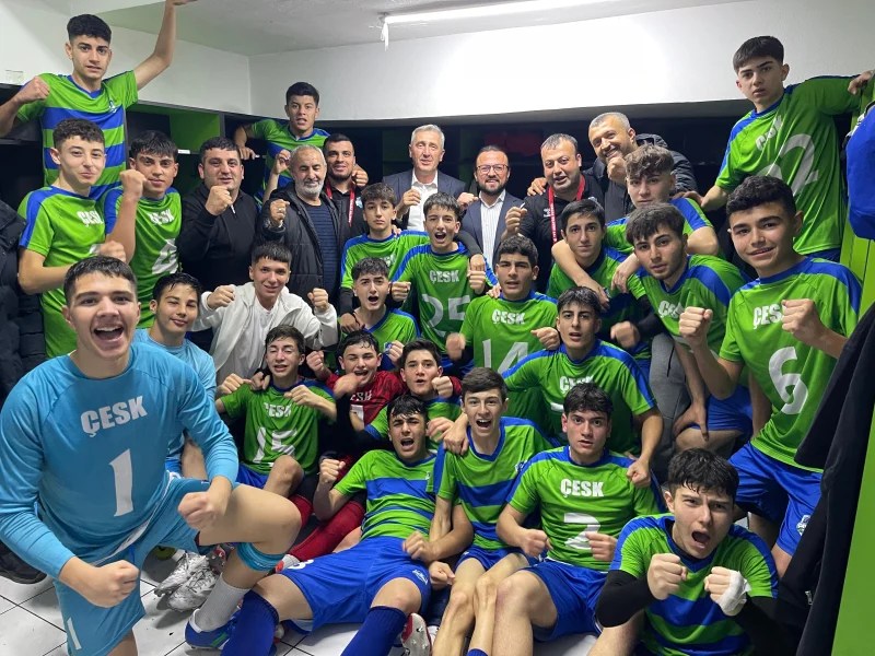 Çayırova’da ÇESK U16 Futbol Takımı Şampiyon Oldu!