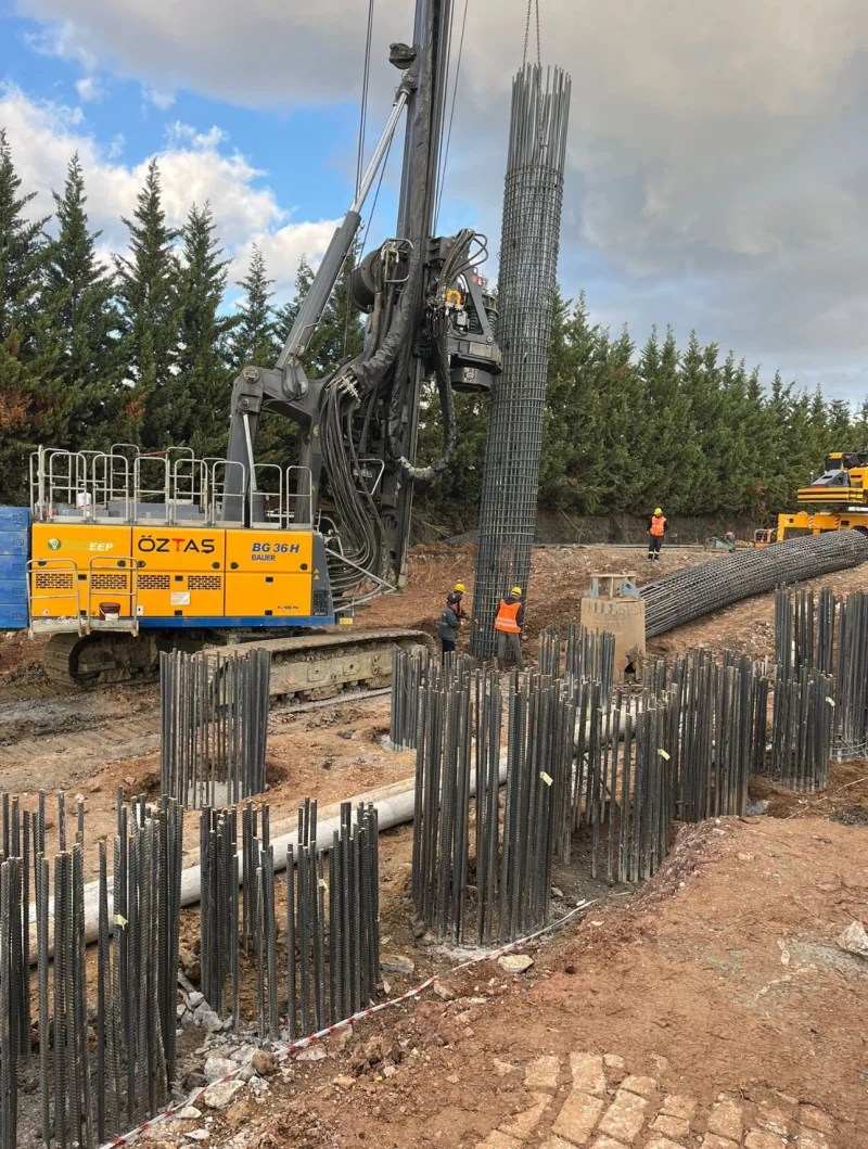 Derince Limanı bağlantı yolunda çalışmalar hız kazandı!