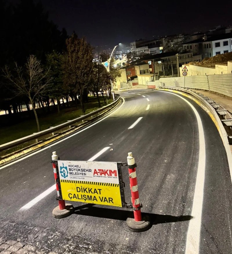 Kocaeli Santral Rampası’nda Çalışmalar Tamamlandı!