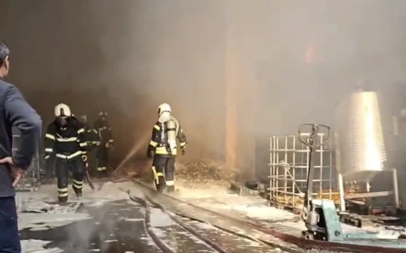 Dilovası’nda Parfüm Atölyesinde Patlama!