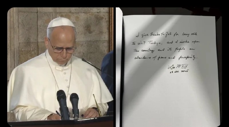 Papa XIV. Leo Türkiye’yi Ziyaret Etti