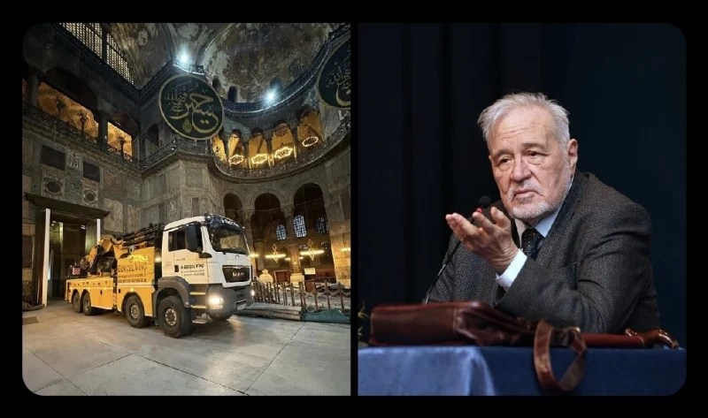 İlber Ortaylı’dan Ayasofya Restorasyonuna Eleştiri!