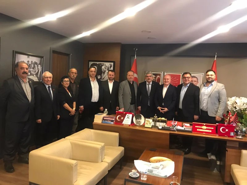 Kocaeli Ticaret Odası’ndan CHP İl Başkanı Arcan’a ziyaret!