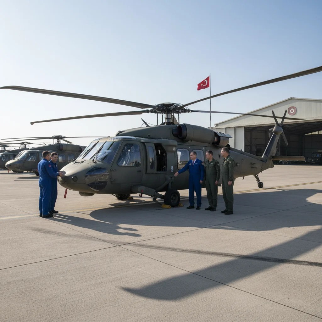 Türk Hava Kuvvetleri’ne Helikopter Teslimatı