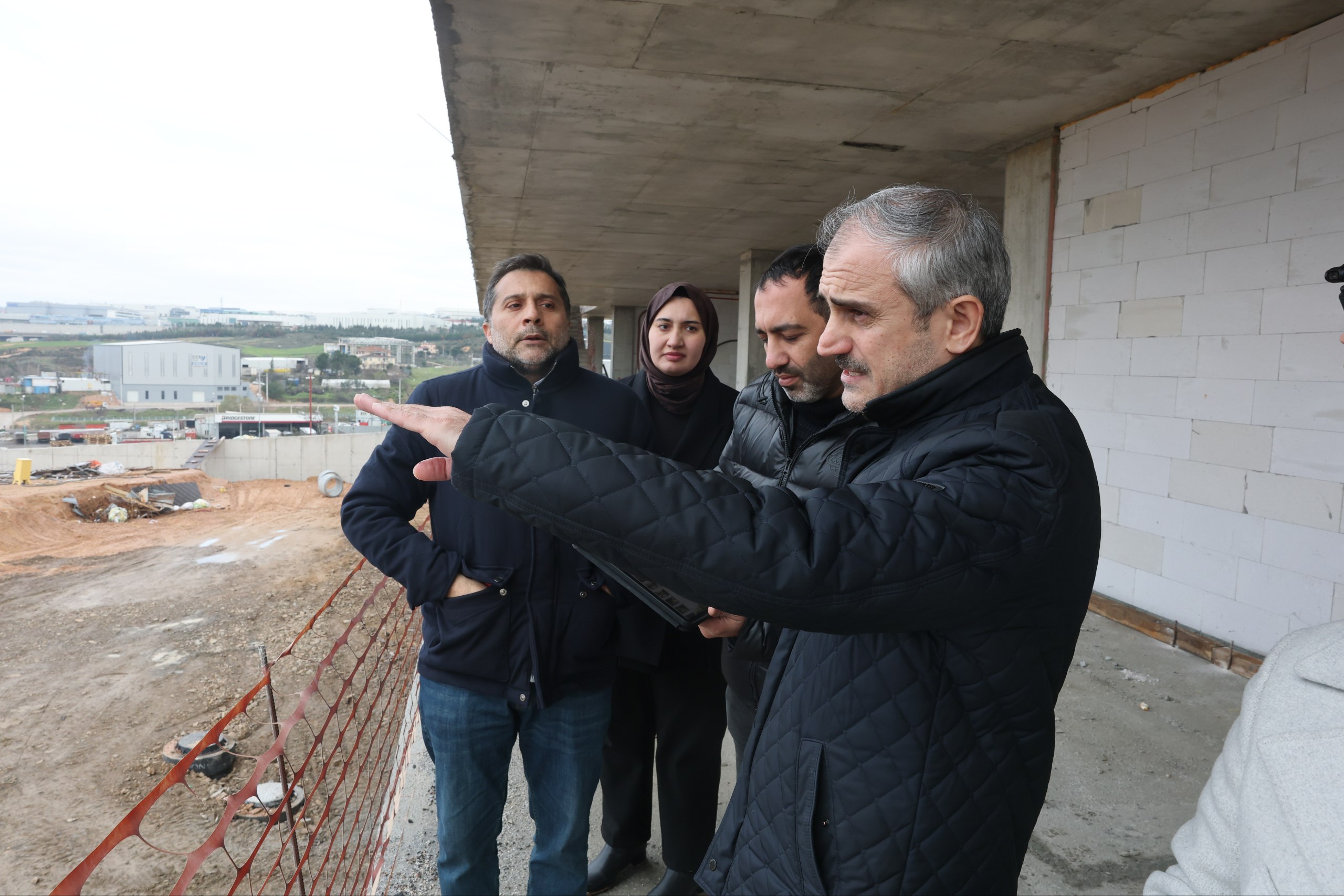 Çayırova’da Spor Lisesi İnşaatı Sürüyor