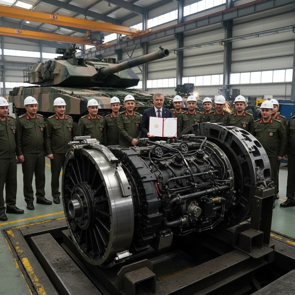 ALTAY Tankı İçin Yerli BATU Motoru Onaylandı