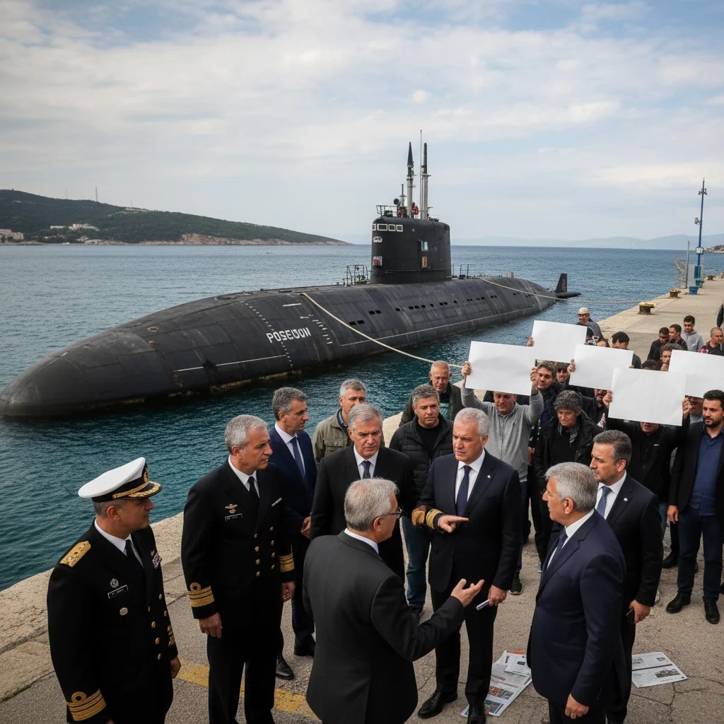 Yunanistan’da Denizaltı Krizi Gündemde