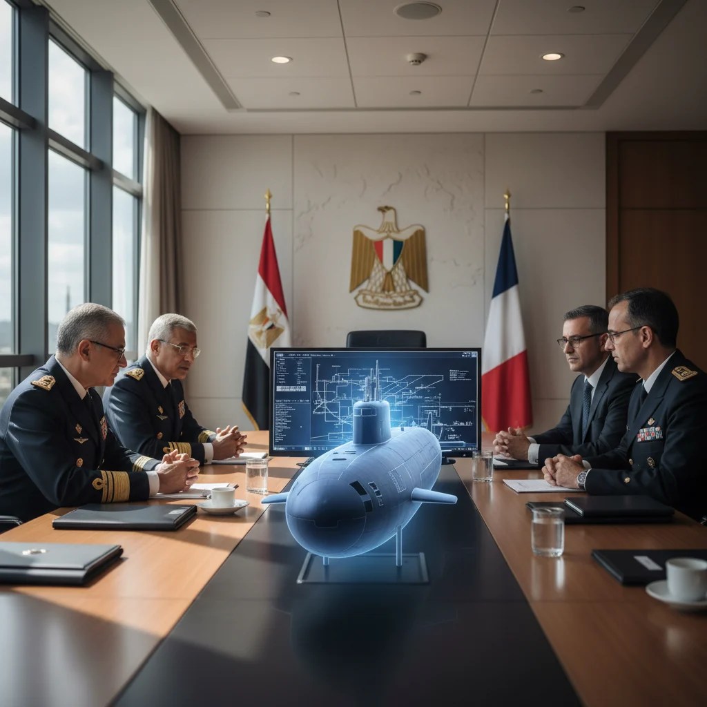 Mısır ve Fransa Arasında Denizaltı Görüşmeleri