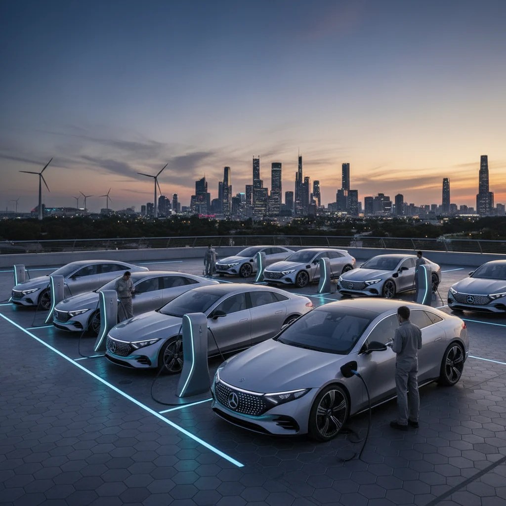 Mercedes Elektrikli Geleceğe Adım Atıyor