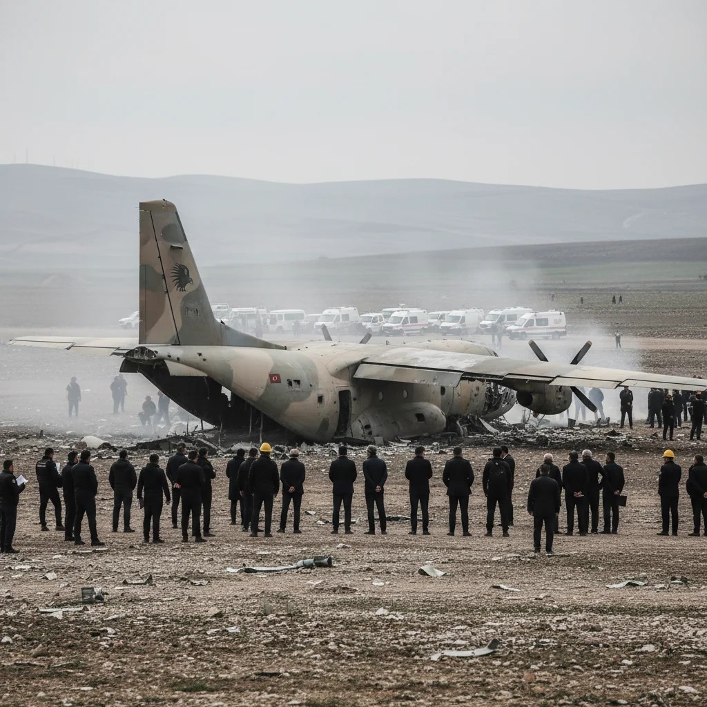 Ankara’da Libya Uçağı Kazası Raporlandı