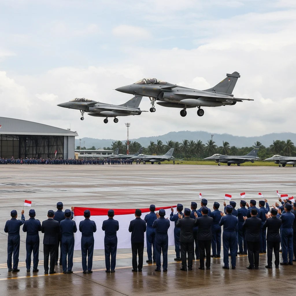 Endonezya, İlk Rafale Uçaklarını Teslim Aldı