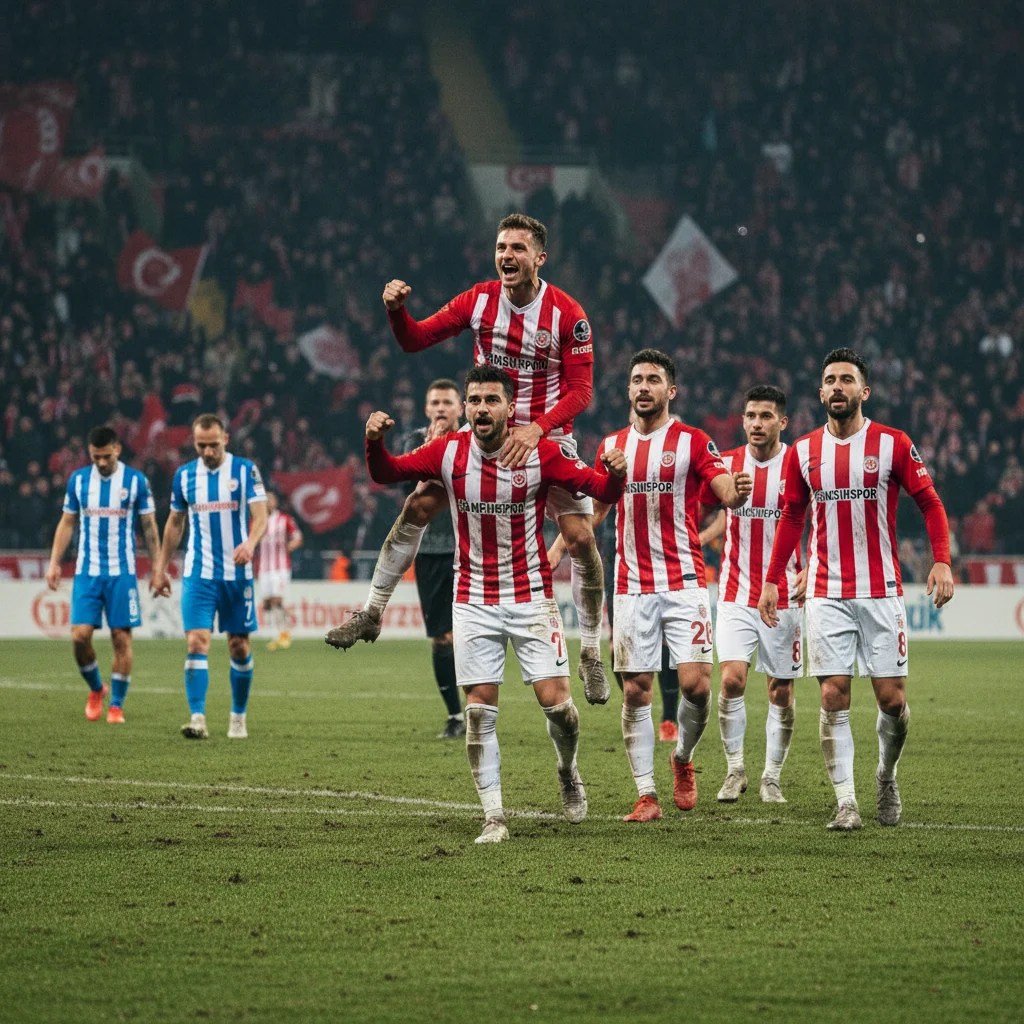 Samsunspor’dan Kritik Kasımpaşa Galibiyeti