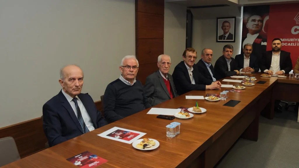 CHP Kocaeli mitingi öncesi hazırlık toplantısı