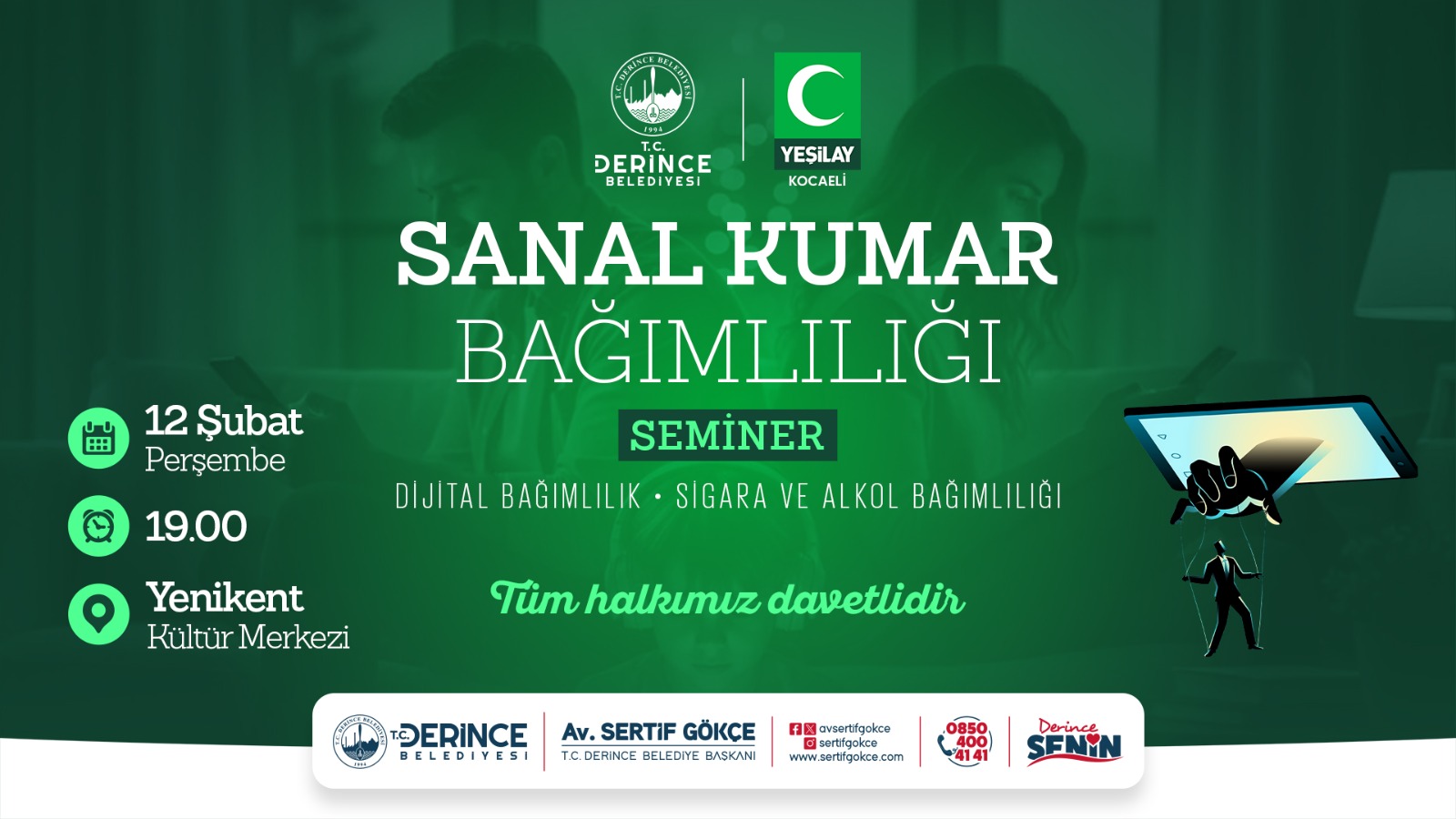 Derince’de sanal kumar semineri