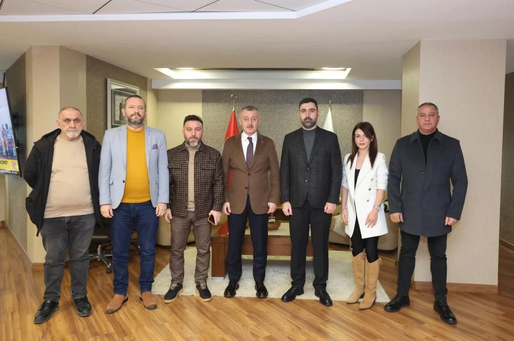 Gazeteciler Cemiyeti’nden Büyükakın’a ziyaret