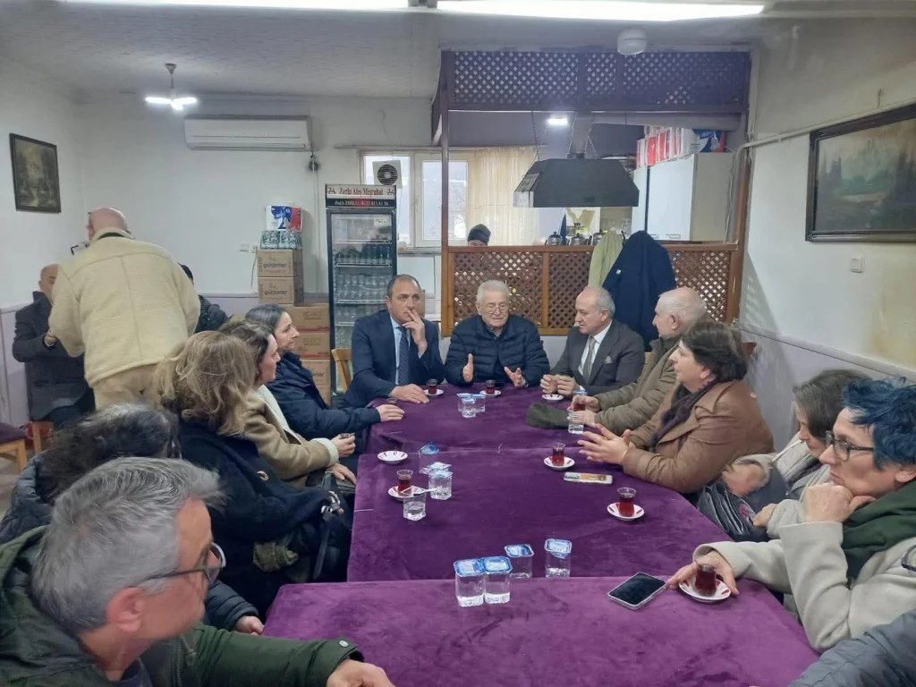 CHP’den Sefa Sirmen’e moral ziyareti