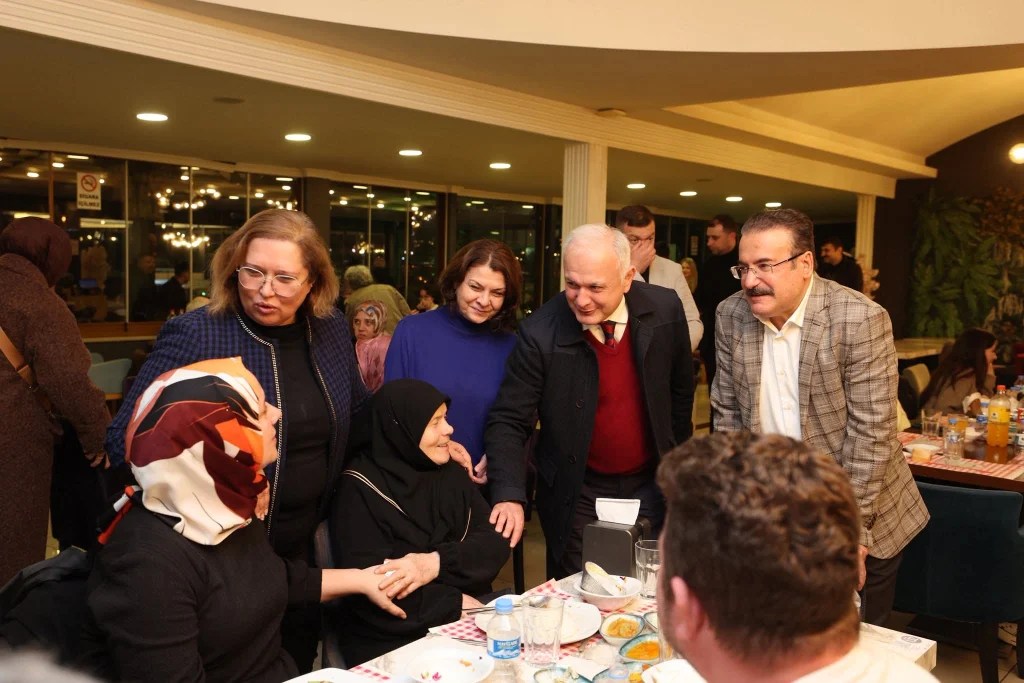 Karamürsel’de şehit yakınları ve gaziler aynı sofrada buluştu