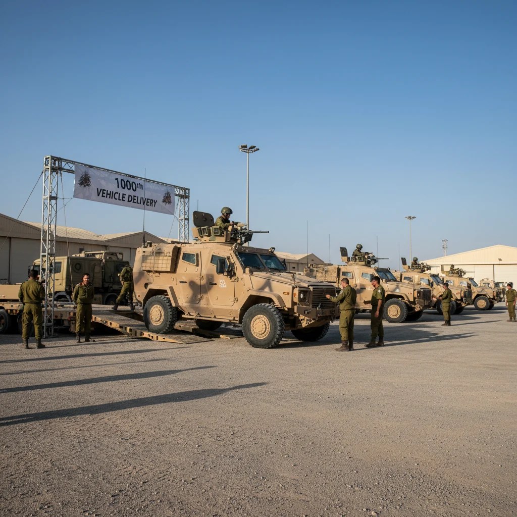 İsrail’e Zırhlı Araç Teslimatı Devam Ediyor