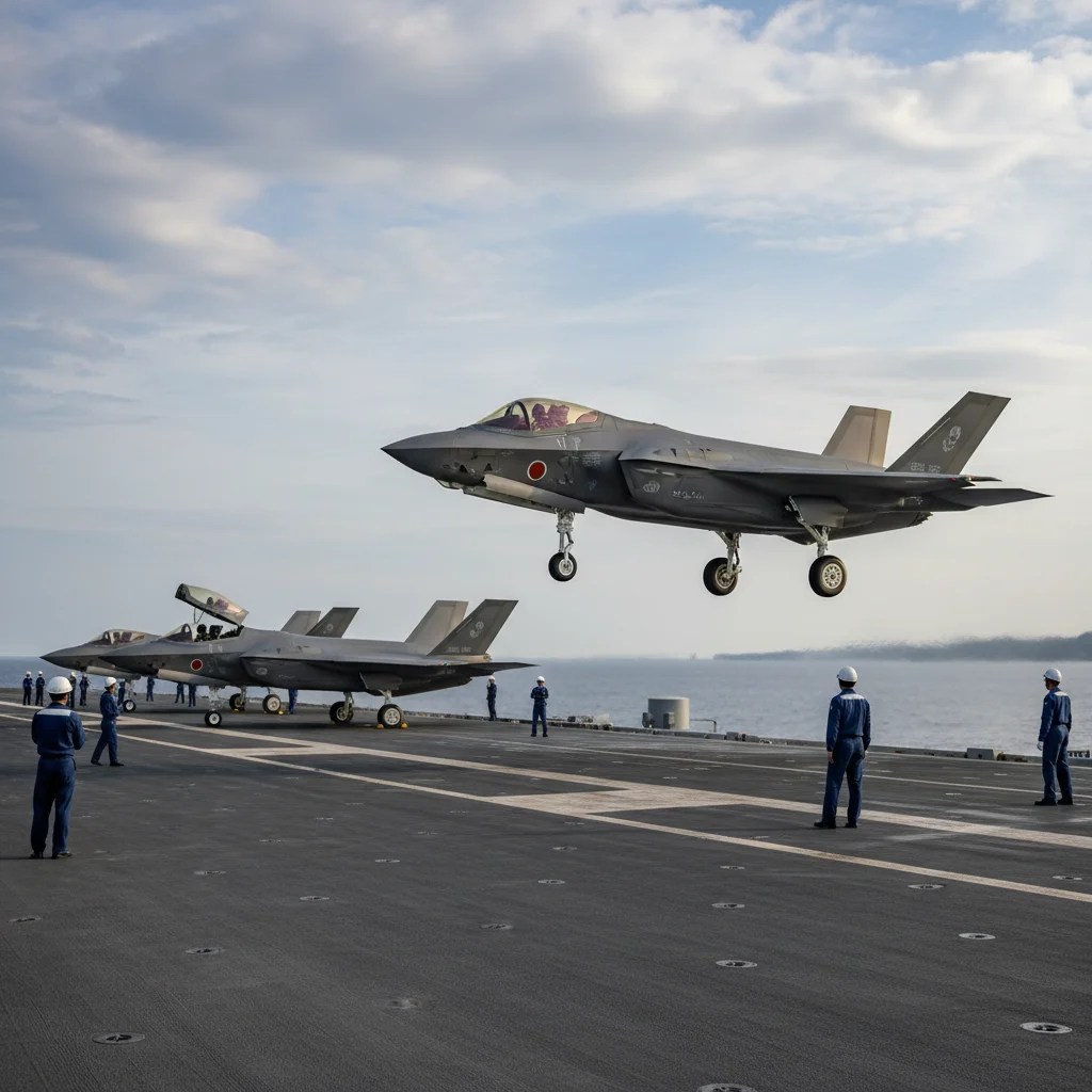 Japonya F-35B Uçakları Hizmete Girdi