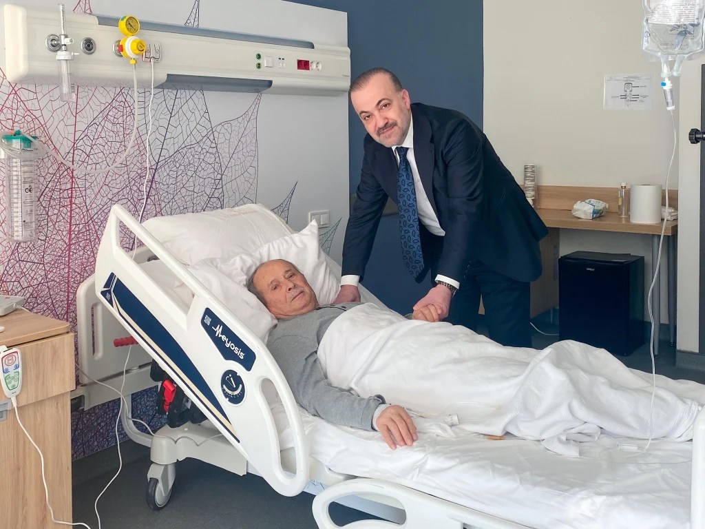 AK Parti İl Başkanı Talus’tan Gürdal’a ziyaret