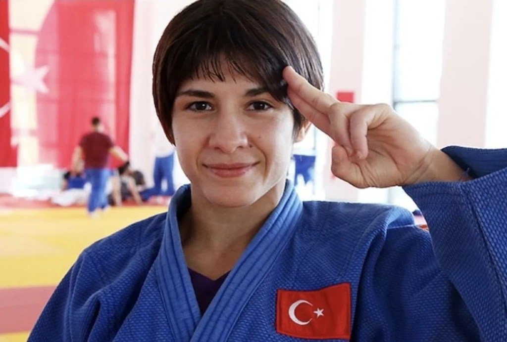 Milli judocu Tuğçe Beder’den Tiflis’te altın madalya