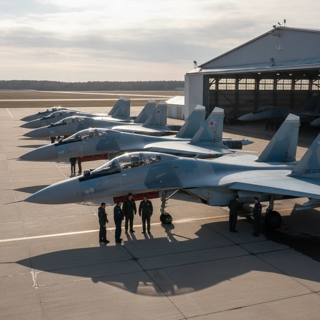 Rusya Su-35S Uçaklarını Teslim Etti