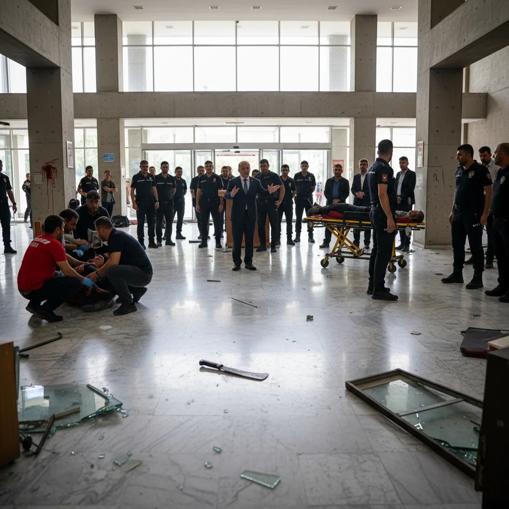 Belediye Binasında Şok Edici Saldırı