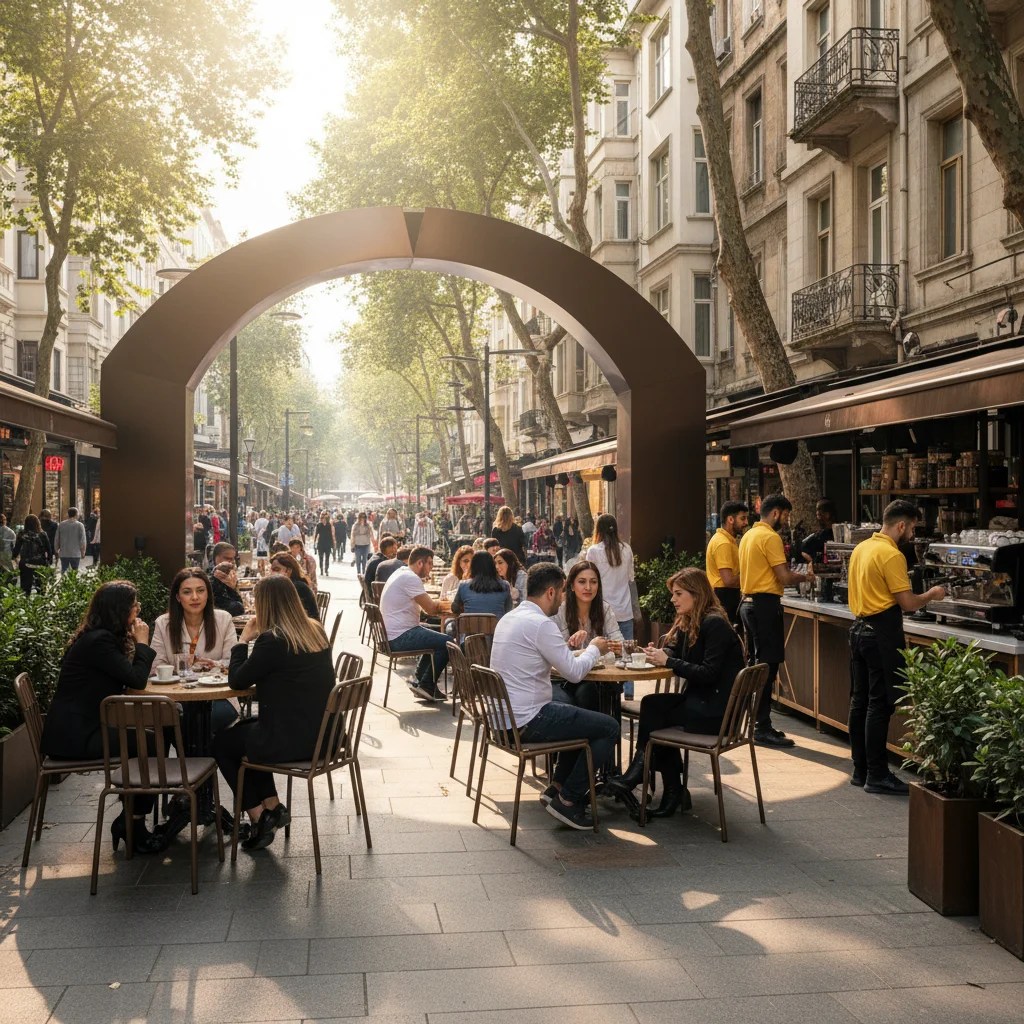 Bağdat Caddesi’nde Galatasaray’dan Kahve Atağı