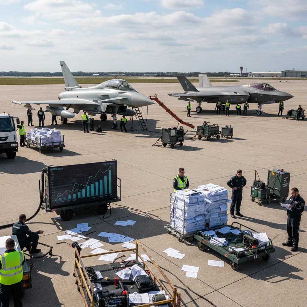 Eurofighter Uçuş Maliyetiyle F-35’i Geçti