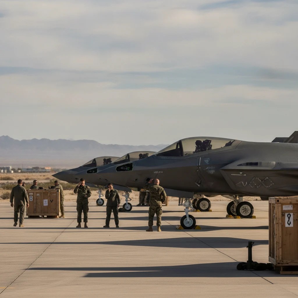 ABD Deniz Piyadeleri Radarsız F-35 Teslim Aldı