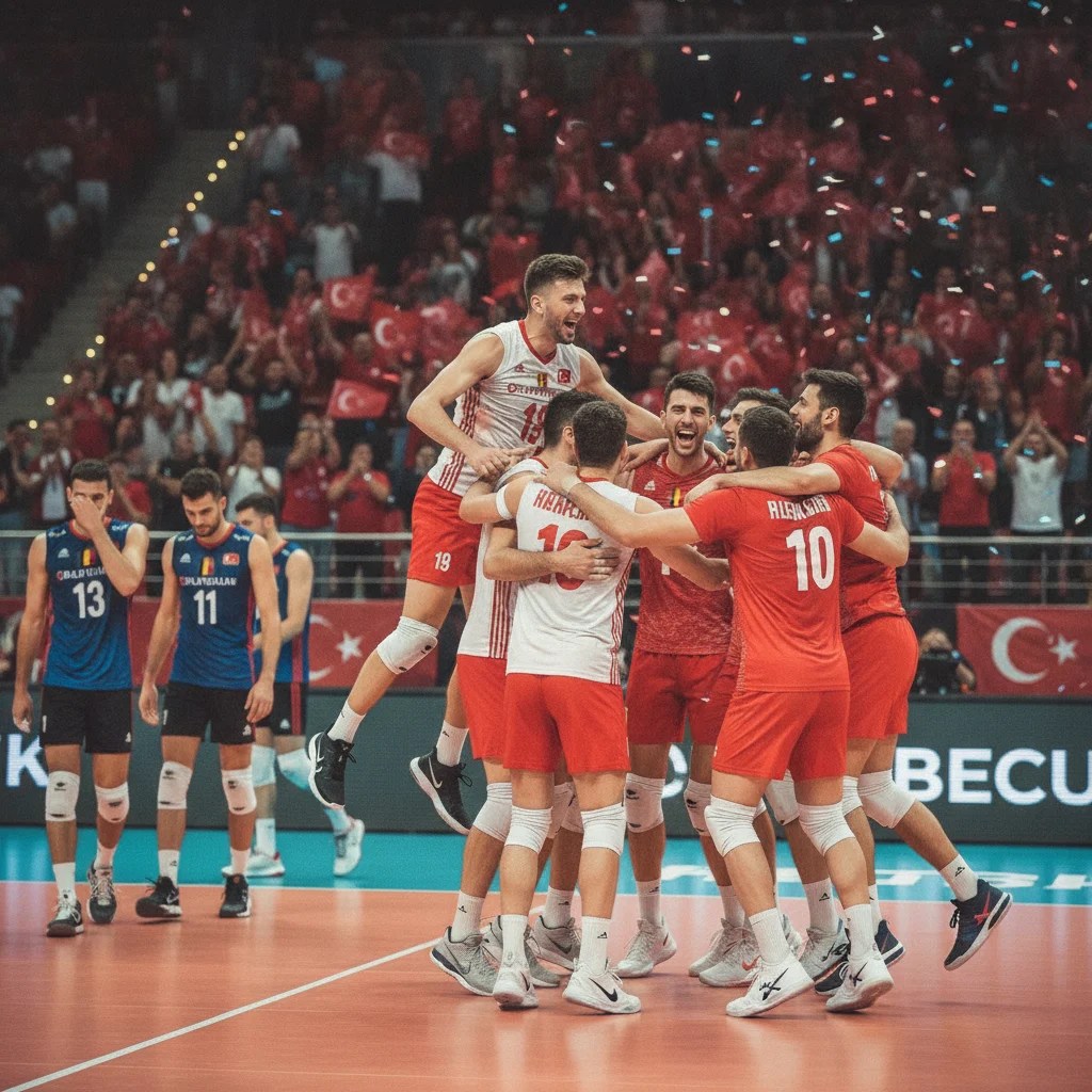 Filenin Efeleri Belçika’yı Set Vermeden Yendi!
