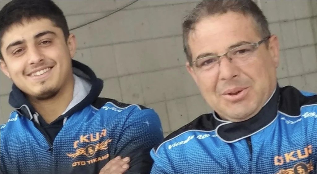 Baba ve oğlu akıma kapıldı!