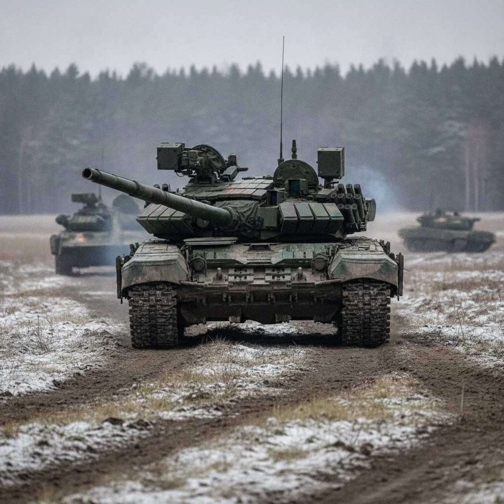 T-90M tankı Arena-M sistemiyle görüldü