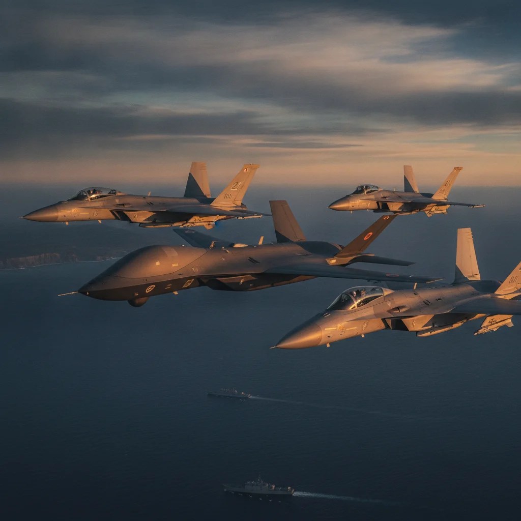 MQ-28’den insanlı uçaklarla kol uçuşu