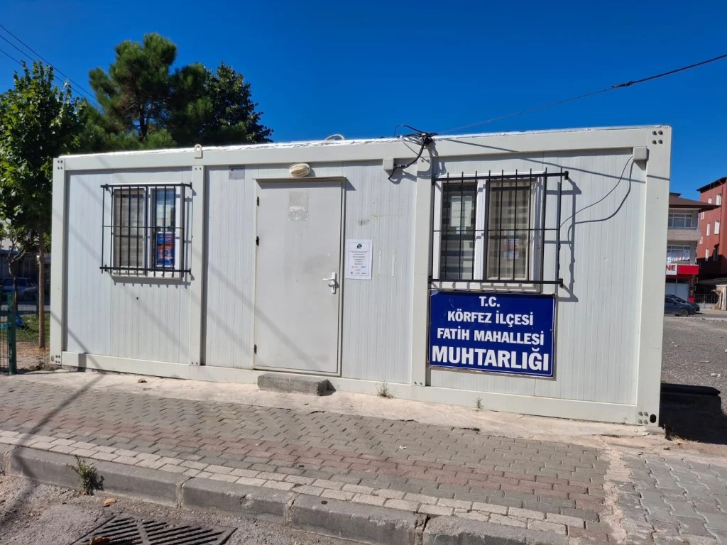 Körfez Fatih Mahallesi’nde muhtarlık kalıcı hale geldi!
