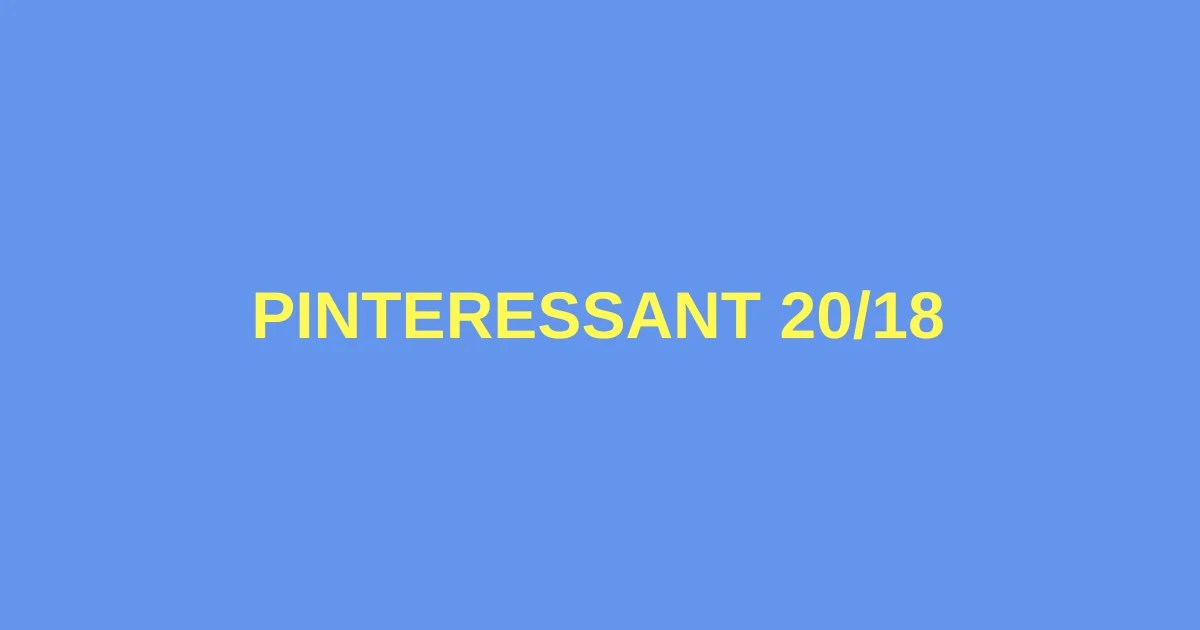 PINTERESSANT 20/18 – Entdecke neue Musik aus aller Welt