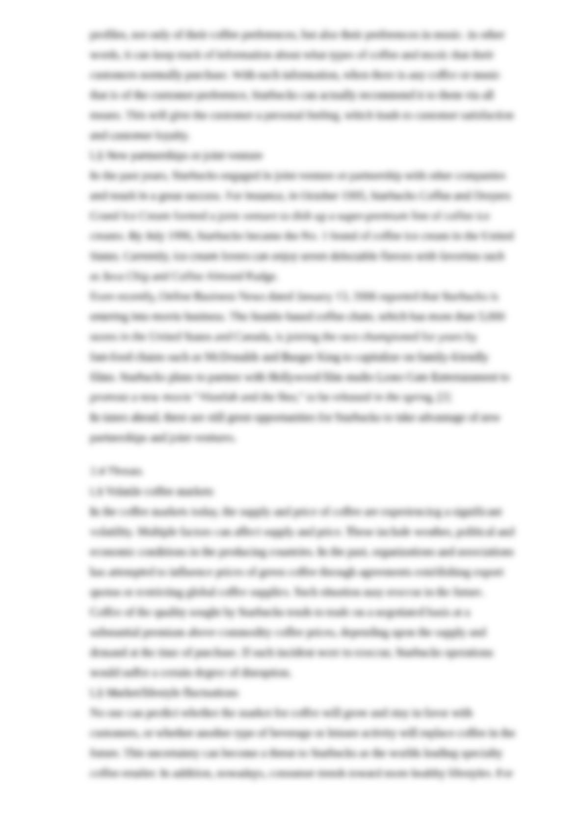 In this case, starbucks have to adapt into their . Starbucks Case Analysis | Get 24/7 Homework Help | Online Study Solutions