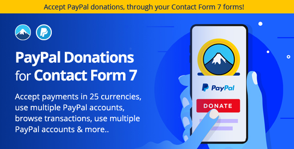 A powerful wordpress paypal plugin with form. Paypal Donation Plugin For Contact Form 7 Resources Wp Plugins Y Temas Para Tu Wordpress
