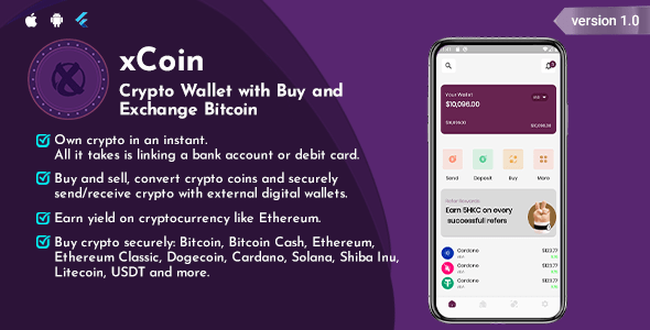 09/02/2022 · funding your account is also as easy as using your debit/credit card, bank transfer or crypto. Download Xcoin Crypto Wallet With Buy And Exchange Bitcoin Flutter App Ui Kit Themehits