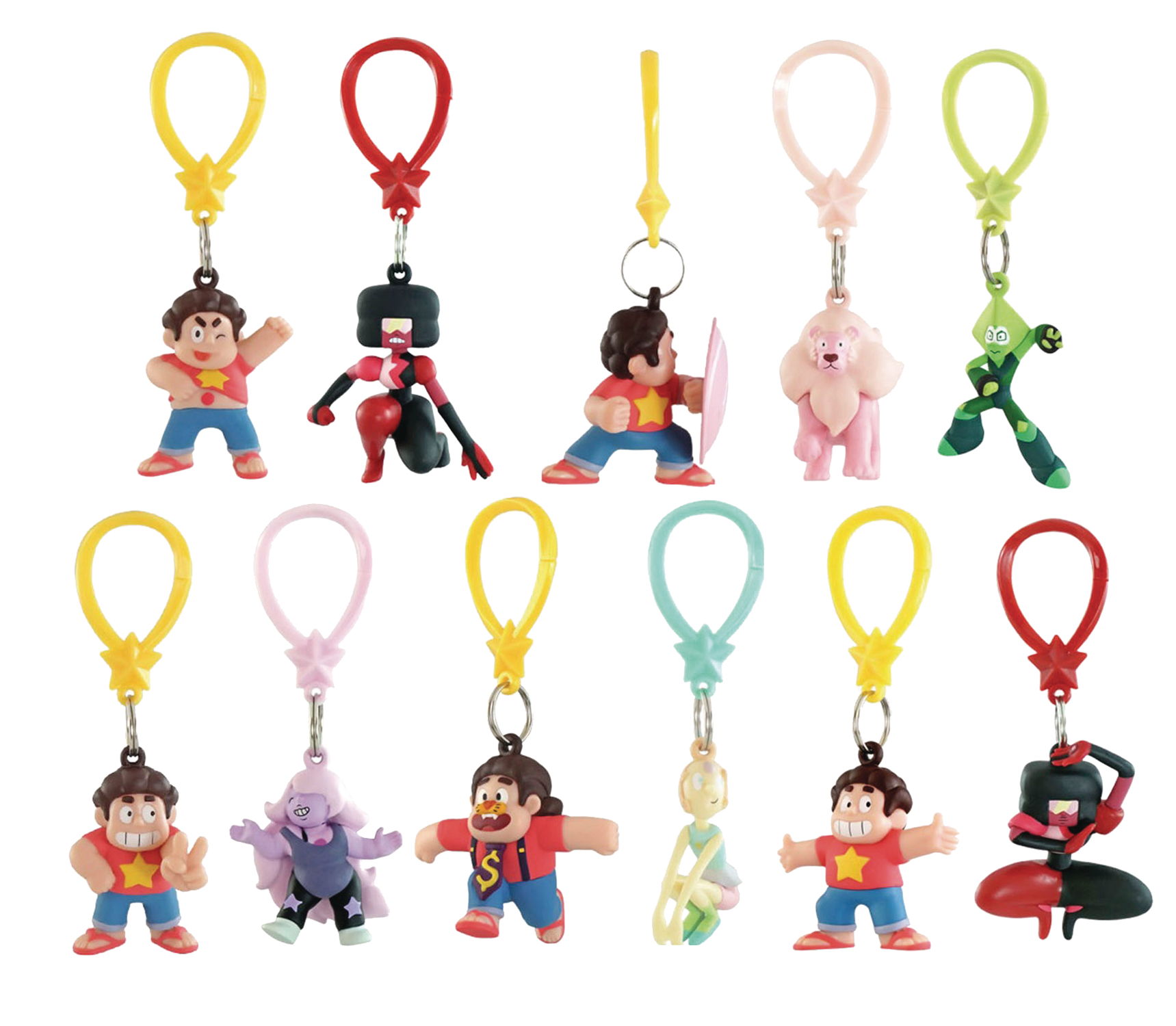 Buy online store prices on sale in stock selling OCT178367 - STEVEN UNIVERSE FIGURE HANGERS 24PC BMB DS - Previews World