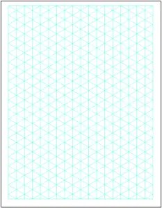 printable isometric graph paper print graph paper
