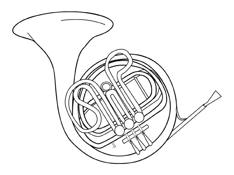 Customize the letters by coloring with markers or pencils. Drawing Musical Instruments 167161 Objects Printable Coloring Pages