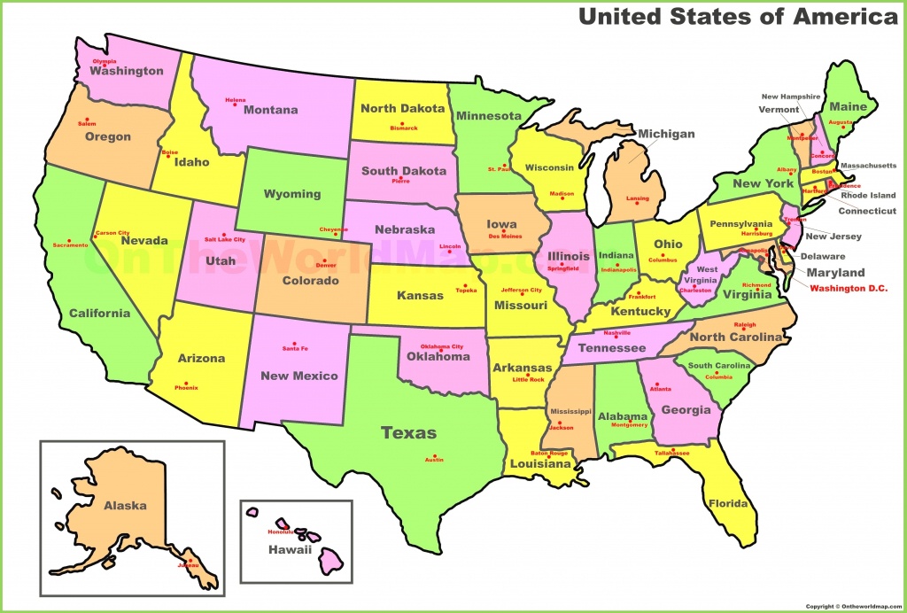 printable us timezone map with state names printable maps